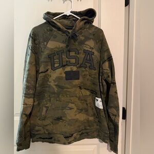 Under Armour Project Rock Hoodie with USA Print